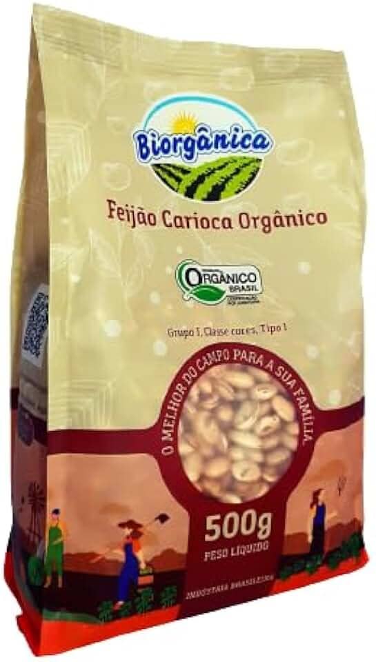 Feijão Carioca Orgânico Biorgânica 500g
