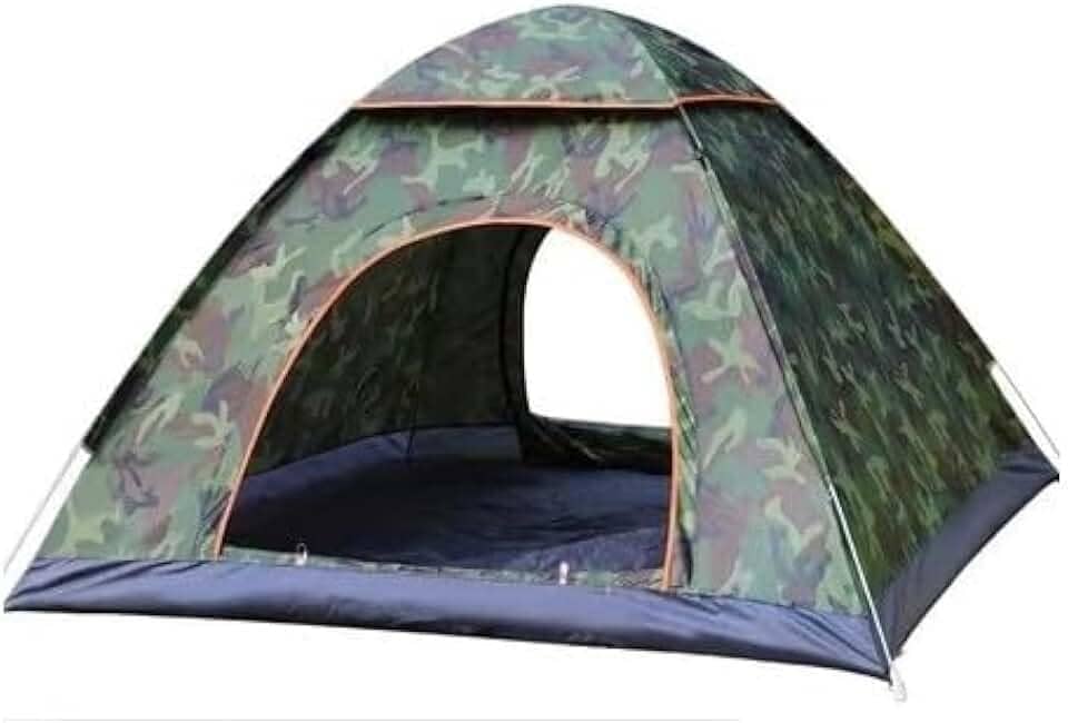 Barraca Iglu para Camping, 3 Pessoas, Impermeável, com Bolsa de Transporte