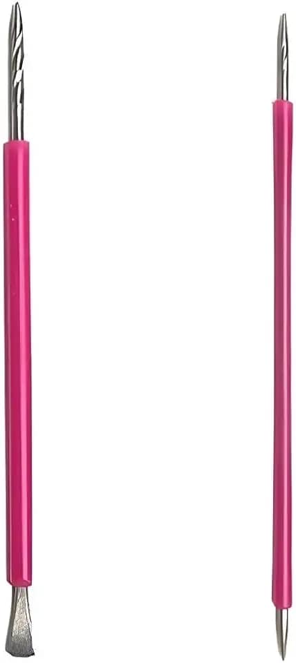 Palito unha + Espátula mista Bastão Cutemax Manicure Podologia