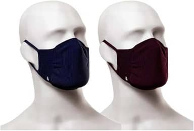 Lupo MASCARA AU ZERO 36004 KIT C/2 Marinho/Bordo, Unico