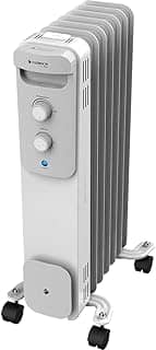 Aquecedor a Óleo Cadence, 1500W, 15m², Branco e Preto, 220V, AQC260