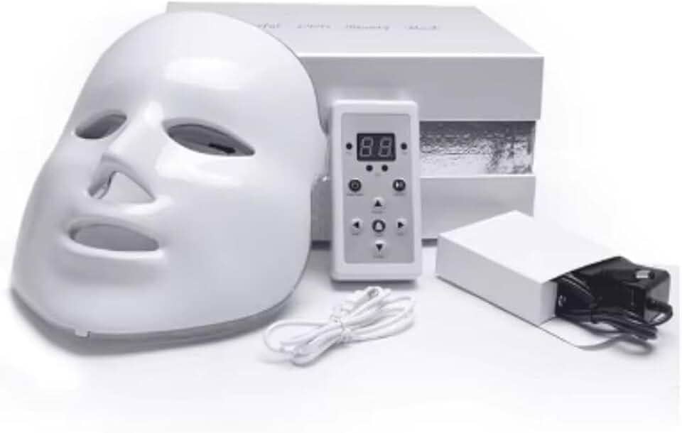 Mascara Led Facial 7 Cores Estetica Fototerapia 110V/220V