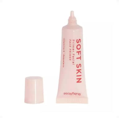 Primer Facial Ruby Rose Soft Skin Hidratação, Maciez Textura Leve, Efeito Suave e Pele Pronta Para Maquiagem