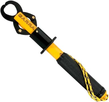 Pesca Brasil, Alicate de Pesca 29,5cm com Balança 21kg Cabo Antiderrapante Alta Resistência, Garra NG