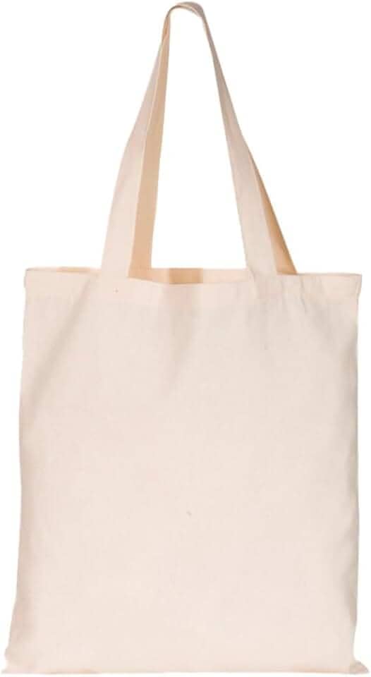 Sacola de Algodão Cru Bolsa Ecológica Eco bag 32x38cm Bege