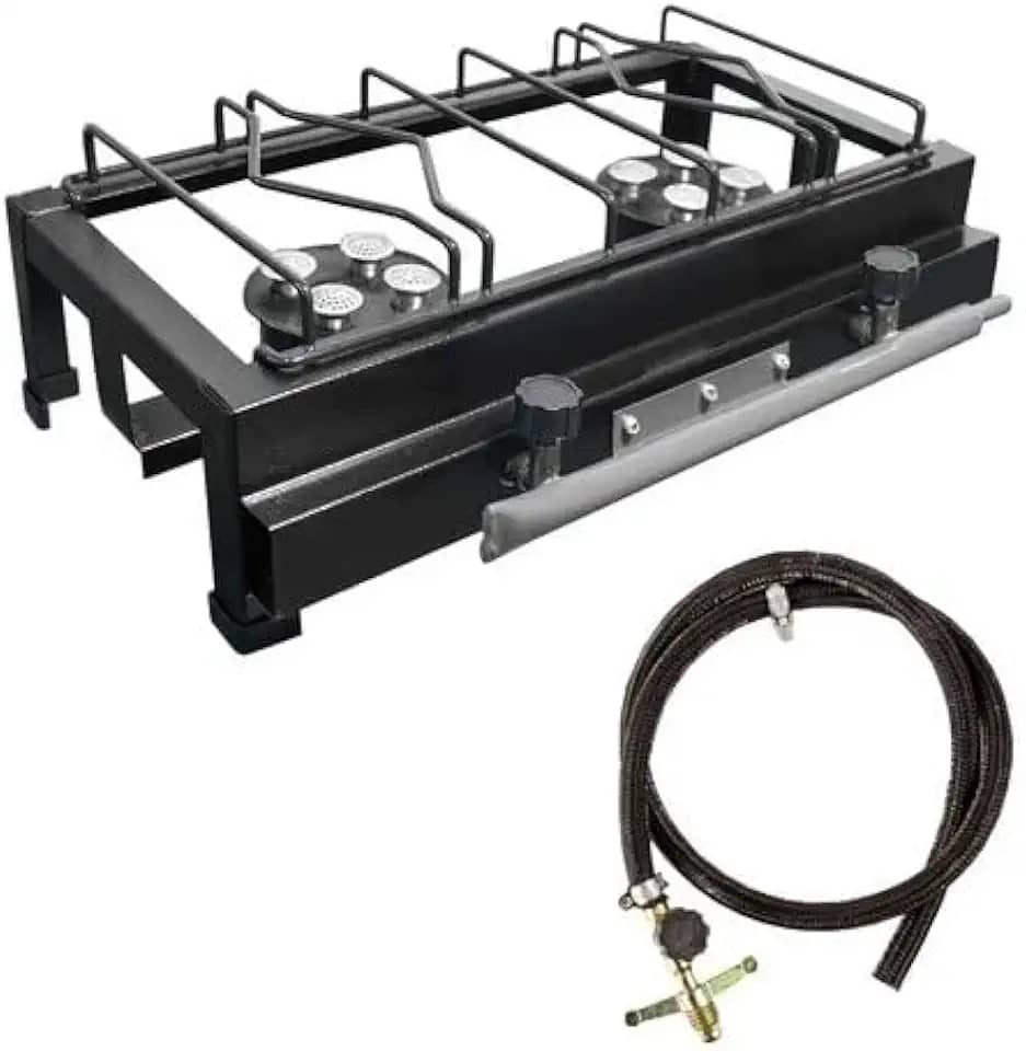 Roa Fogão Industrial 2 Bocas LX Alta Pressão com Mangueira e Registro