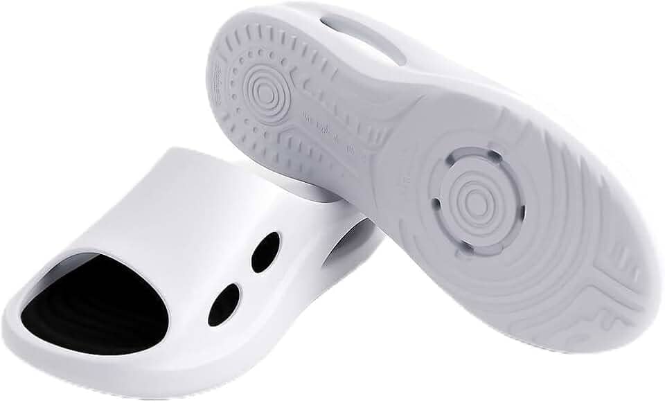 CORFLY Chinelo Masculino EVA Macio Ortopédico Nuvem com Função de Drenagem Leve e Confortável