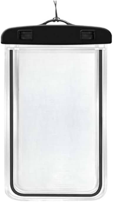 Capa Capinha Aprova Dágua Bolsa Impermeável Universal Para Celular (2 UNIDADES COR PRETO)