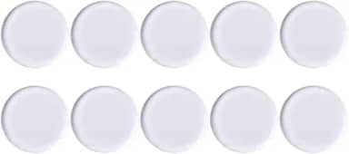 10 Peças de Protetores de Ponta de Taco de Bilhar, Ponteira de Substituição de Acrílico, Proteção de Reparo de PU para Taco de Sinuca, Acessórios para