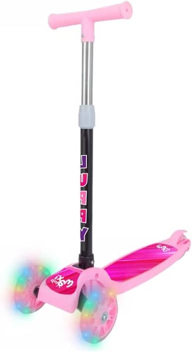 Patinete Infantil Dobrável 3 Rodas Led Luppy Maxi Toys