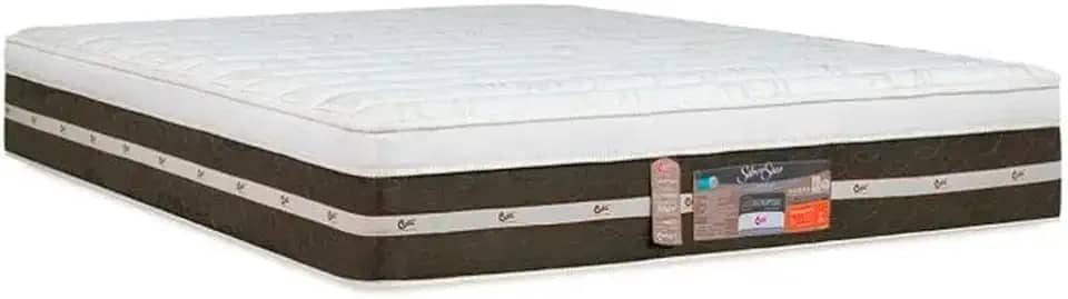 Colchão Castor Molas Bonnel Silver Star Air Queen 158