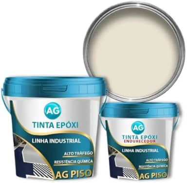 Tinta Epoxi Creme AG - Ral9001 900ml