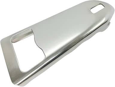 Abridor de Garrafas em Aço Inox, Compacto 9 cm, Design Moderno, Resistente à Ferrugem