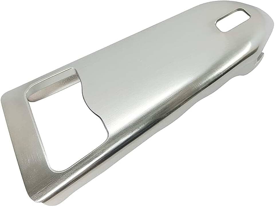 Abridor de Garrafas em Aço Inox, Compacto 9 cm, Design Moderno, Resistente à Ferrugem