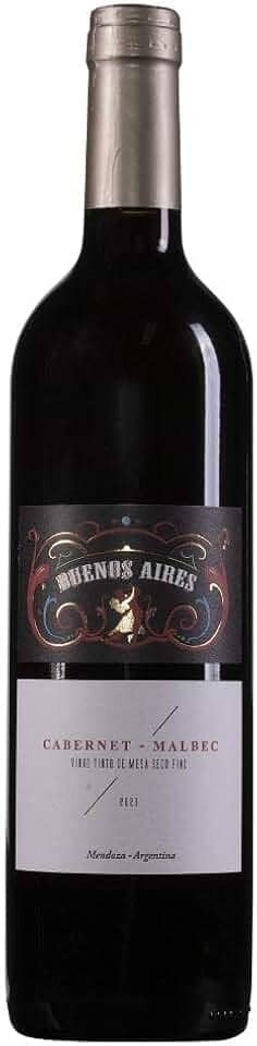 Buenos Aires Vinho Tinto Argentino Cabernet Sauvignon/Malbec 750 Ml