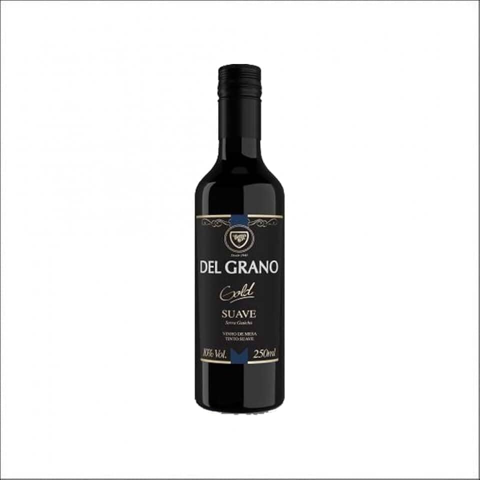 Vinho Tinto Suave Gold 250ml Del Grano