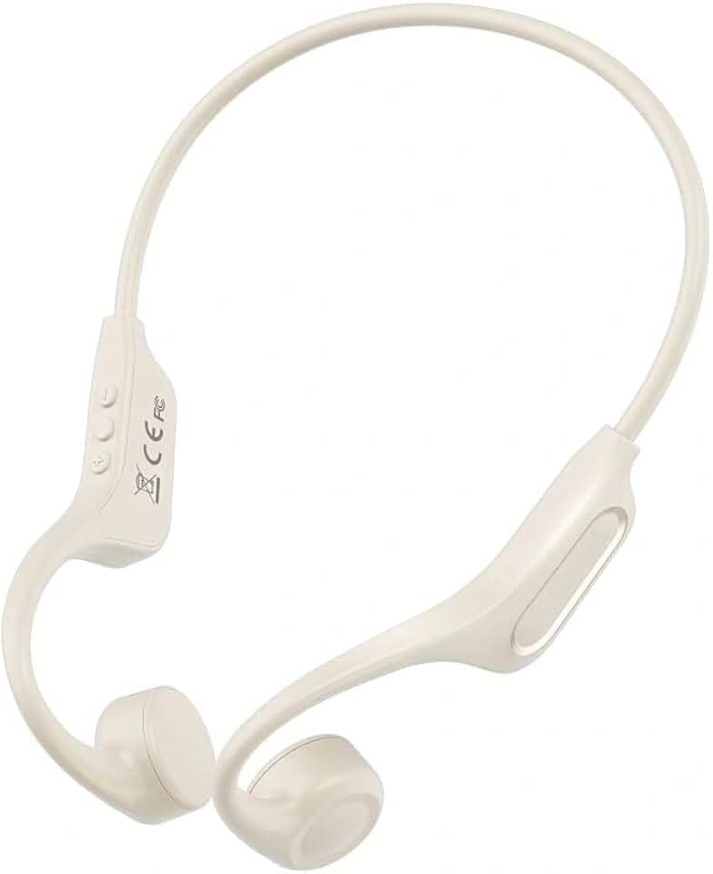 WIWU Marathon Plus Fone Sem Fio Condução Óssea – Bluetooth Wireless Open-Ear Estéreo Leve e Esportivo Conforto Prolongado Construção Resistente Branco Premium