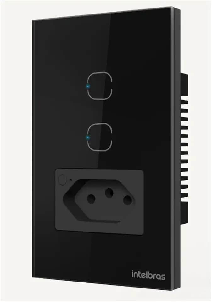 Tomada Inteligente Wi-Fi ETS 2002 (Preto)