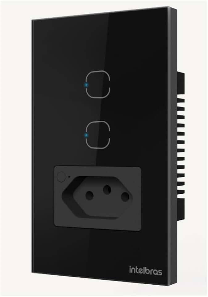 Tomada Inteligente Wi-Fi ETS 2002 (Preto)