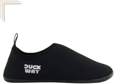 Sapatinha Tenis Infantil Antiderrapente Praia Piscina Duck Way (19/20, Preto)