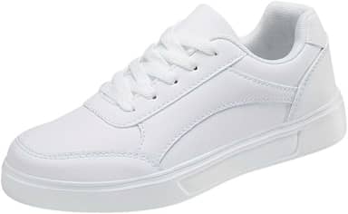 Tenis Feminino Casual Branco Retrô Clássico Original Force