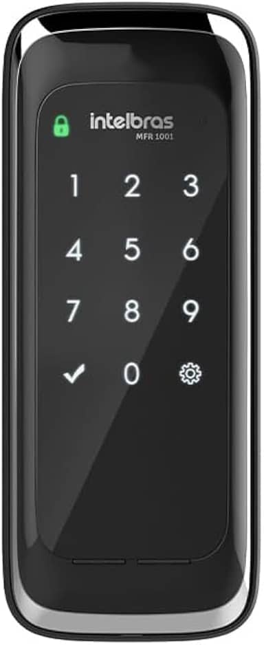 Fechadura Inteligente de Sobrepor MFR 1001 Preto Intelbras