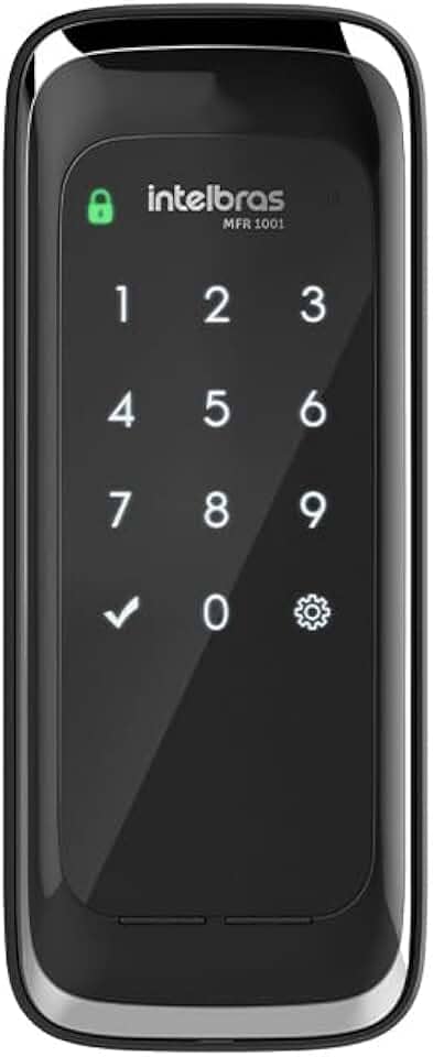 Fechadura Inteligente de Sobrepor MFR 1001 Preto Intelbras