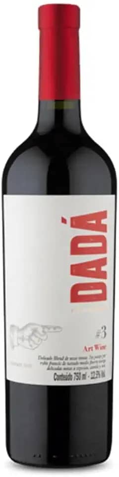 Vinho Tinto Argentino Dada Nº 3 Art Wine Cabernet Sauvignon Syrah