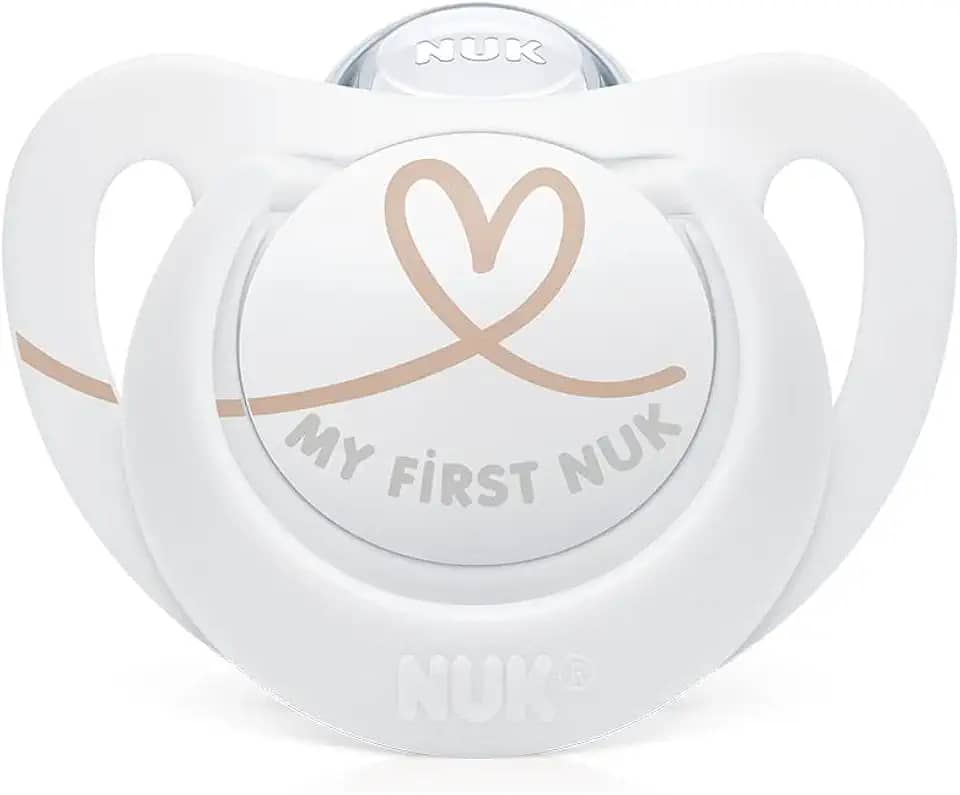 NUK Chupeta Star Newborn Neutral Silicone S0