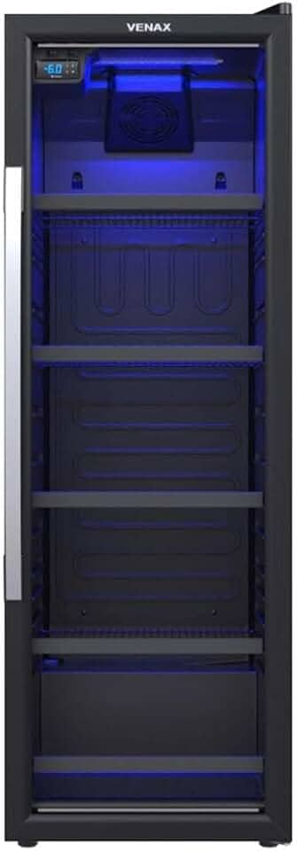 Cervejeira Venax Blue Light 209 Litros Preto Fosco Expvqbl209pf220-220V