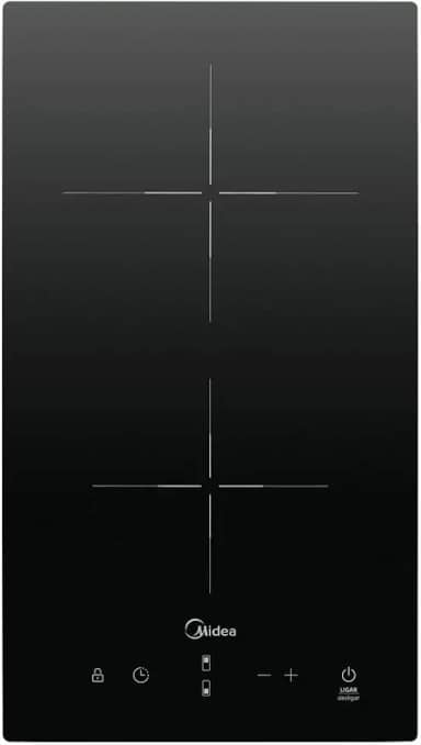 Cooktop 2 Bocas Elétrico Midea CCB20P2-220v