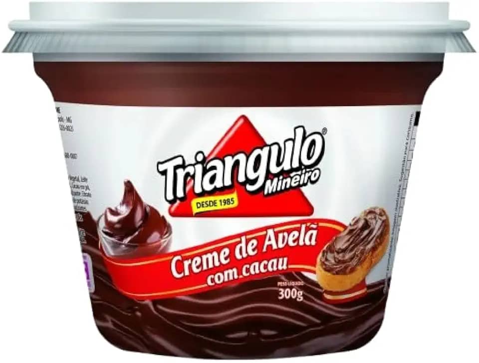 Triângulo Creme de Avelã com Cacau, 300g