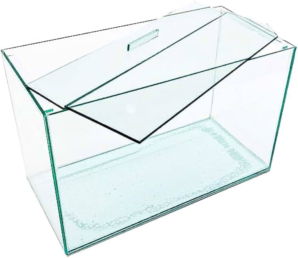Aquário Vidro Retangular Nº3 simples 30x15x20 9Lt Peixes