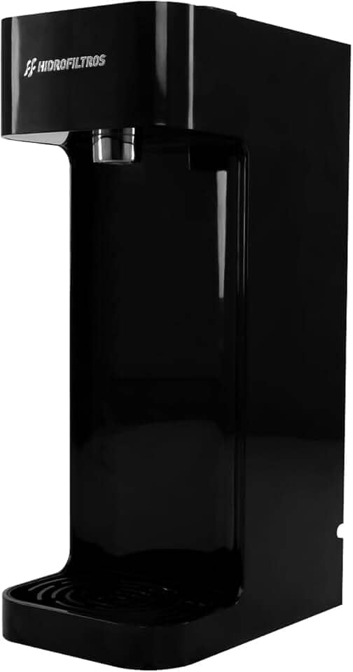 Hidrofiltros - Purificador de Água Facile com Refil C3 Elimina Cloro, Odores e Sabores Cor Preto Hidrofiltros
