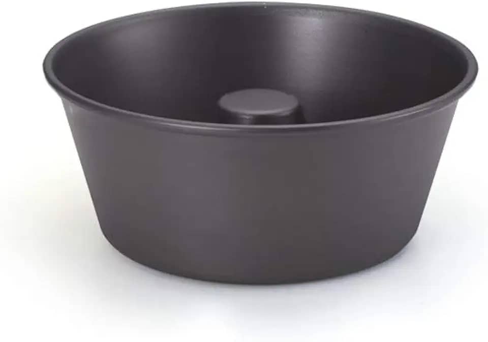 Forma de Pudim Antiaderente, Aluminio Oliveira, Nº 18, Preto, Pacote de 1