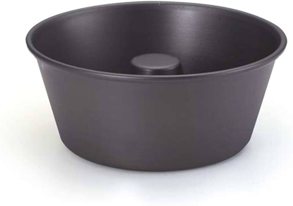 Forma de Pudim Antiaderente, Aluminio Oliveira, Nº 18, Preto, Pacote de 1