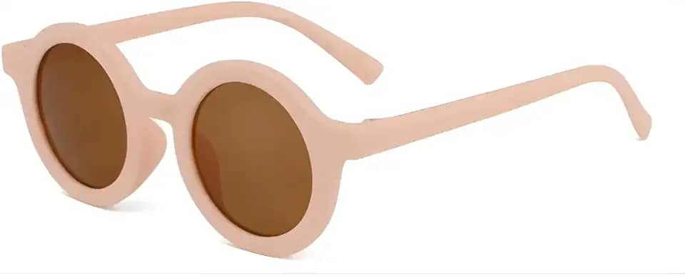 Óculos de Sol Infantil Retrô UV400 – ZIZI EYEWEAR, Proteção Total, Leve e Confortável