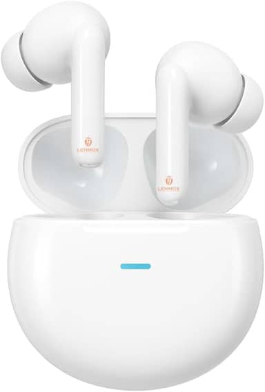 Fone Bluetooth 5.3 Sem Fio com Microfone, Som Potente e Cancelamento de Ruído – Compatível com Todos os Celulares, Ideal para Corrida, Academia e Uso Diário