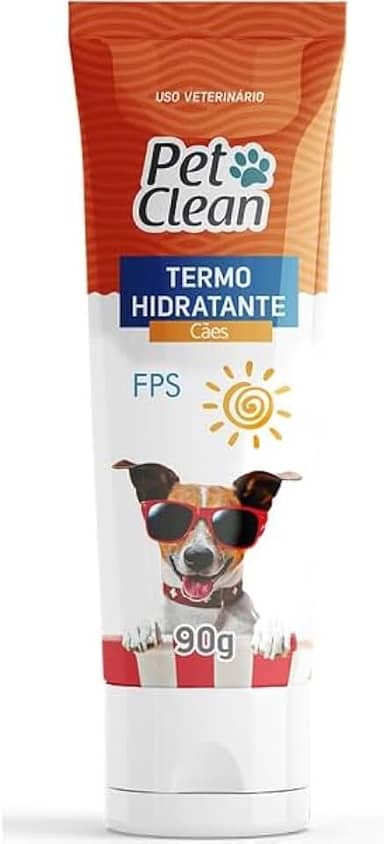 Protetor Solar para Pets Termo Hidratante PetClean 90g - Garanta Hidratação e Proteção!
