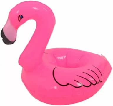 Porta Copo Flamingo Inflável