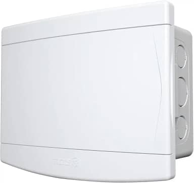 Quadro de Distribuição Embutir Para 6/8 Disjuntores Sem Barramento Porta Branca - 33.04.698.7 - TIGRE