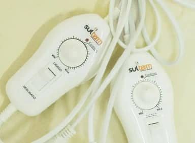 Lençol térmico elétrico queen size 220v Sulterm certificado INMETRO unico Garantia 3 anos