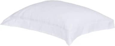 Buddemeyer Fronha 50x90cm Cetim 300 Fios Bud Vision II 100% Algodão Penteado Branco