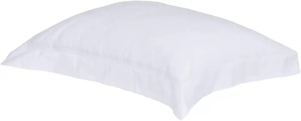 Buddemeyer Fronha 50x90cm Cetim 300 Fios Bud Vision II 100% Algodão Penteado Branco