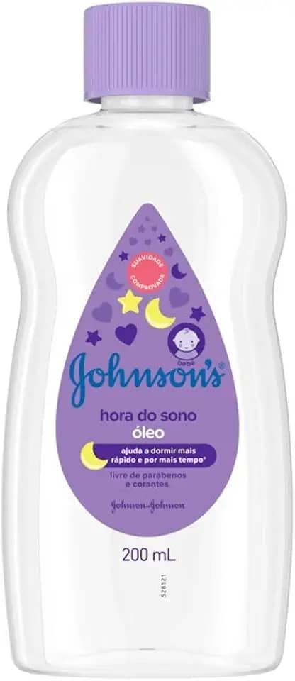 Óleo Hidratante Relaxante Johnson's® Baby Hora Do Sono, 200ml