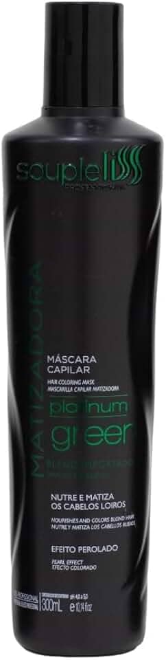Souple Liss Platinum Green Professional Máscara Matizadora 300ml