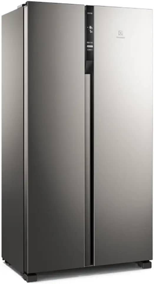 Geladeira Electrolux Side by Side Efficient com Tecnologia Autosense 435L (IS4S) 220V