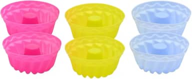 Mimo - Jogo De Forma Silicone 6Pcs Para Confeitaria Mimo Sn19075