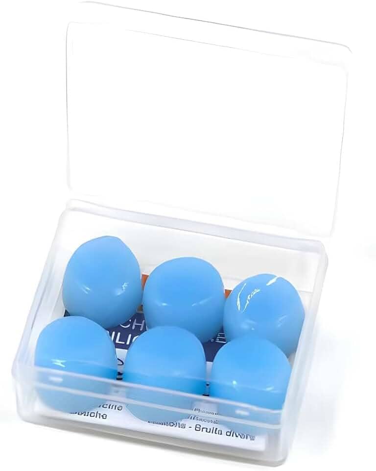 6 Tampão de ouvido Protetor Ouvido Impermeavel Adulto infantil maiores Natação Água praia mar estudo silicone