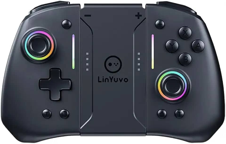 Controle sem Fio para Nintendo Switch/OLED Hall Effect Joystick 6-eixos, KS42 PLUS